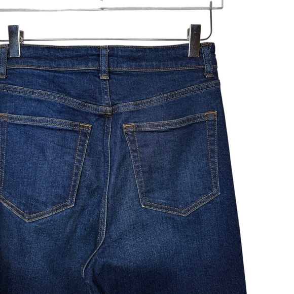 Reformation Bex Super Stretch High Rise Wide Leg Wheelet Wash Jeans Sz 27 - Picture 12 of 12